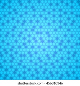 Abstract blue background,neon backdrop,hexagon