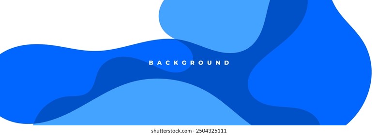 Fondos azules Abstractas. fondo ondulado. Modernas Ilustraciones vectoriales de moda.