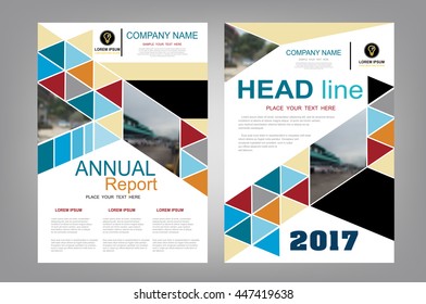Abstract blue balck vector modern flyers brochure / annual report /design templates / Leaflet cover presentation abstract flat brochure background, layout in A4 size business mackup, education