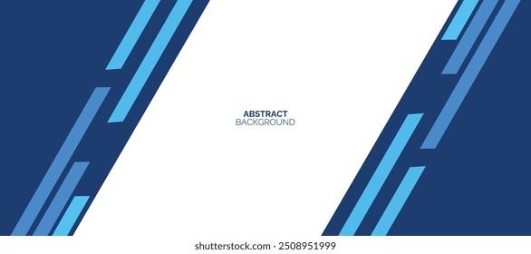 Abstract blue banner background. Graphic design banner pattern background template. dynamic curve shape design.