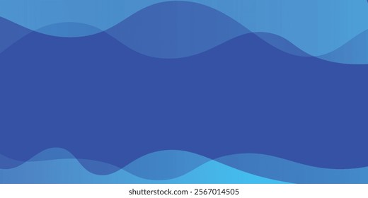 Abstract blue banner background. ideal for banner, header, cover, billboard, brochure, social media, EPS 10