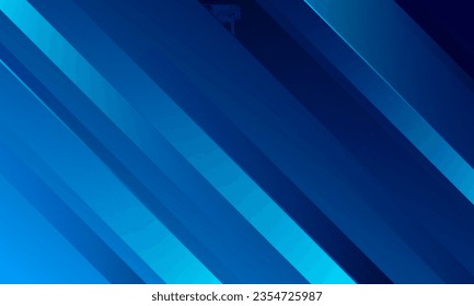 Abstract blue banner background. Vector illustration