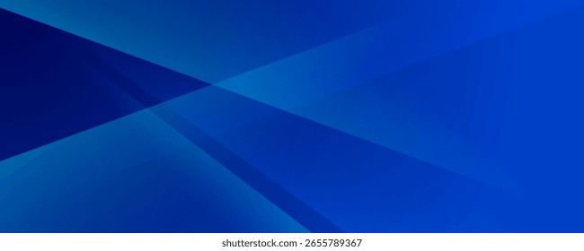 Abstrakter blauer Banner-Hintergrund. Vektorgrafik