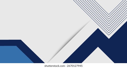 Ilustración vectorial de fondo de Anuncio azul abstracto - Anuncio azul de mosaico abstracto poligonal.
