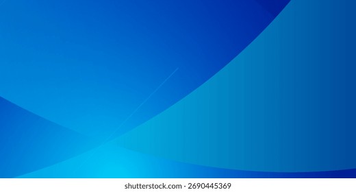 Fundo de banner azul abstrato. Ilustração vetorial