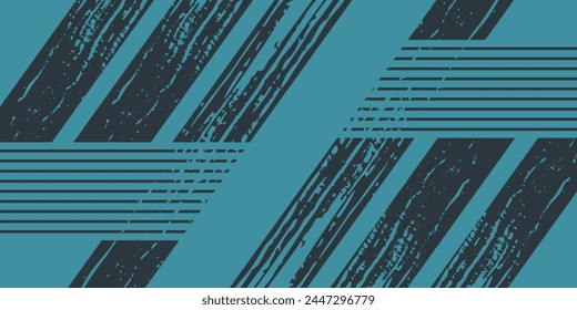 Abstract blue banner design vector, dynamic sporty horizontal background template for media promotion or web banner