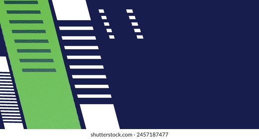 Vector de diseño de Anuncio azul Abstractas, Plantilla de fondo Horizontal deportiva dinámica para promoción de medios o Anuncio de Web