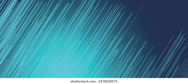 Abstract blue banner design vector, dynamic sporty horizontal background template