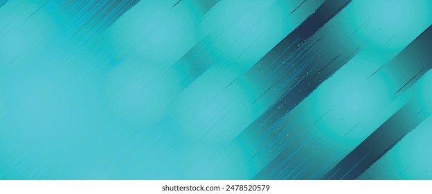 Abstract blue banner design vector, dynamic sporty horizontal background template