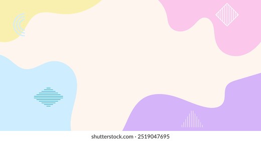Abstract blue banner design vector, dynamic sporty horizontal background template for media promotion or web banner arts