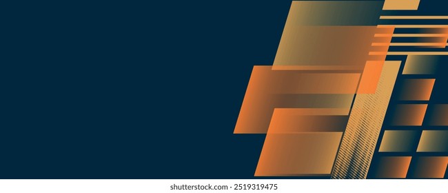 Plantilla Horizontal deportiva dinámica del fondo del Vector del diseño azul Abstractas del Anuncio