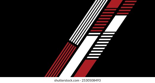 Abstract blue banner design vector, dynamic sporty horizontal background template for media promotion or web banner.