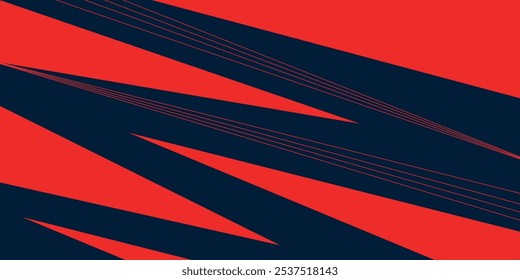 Abstract blue banner design vector, dynamic sporty horizontal background template for media promotion or web banner