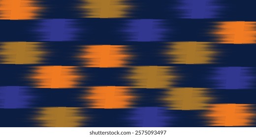 Abstract blue banner design vector, dynamic sporty horizontal background template with blue and yellow shapes for media promotion or web banner