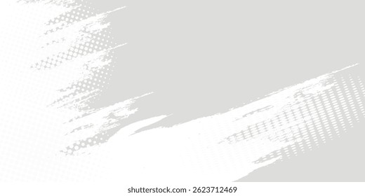 Vetor de design de banner azul abstrato, modelo de fundo horizontal esportivo dinâmico para promoção de mídia ou ilustração de vetor de estilo de banner da Web