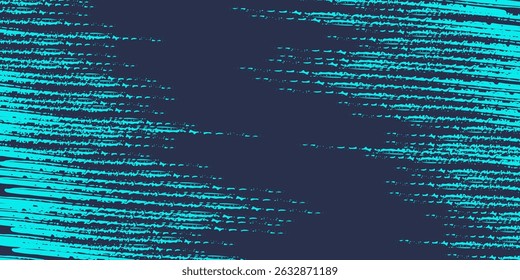 Abstract blue banner design vector, dynamic sporty horizontal background template for media promotion or web banner
