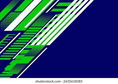 Abstract blue banner design vector, dynamic sporty horizontal background template for media promotion or web banner,vector racing