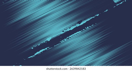 Abstract blue banner design vector, dynamic sporty horizontal background template for media promotion or web banner, eps10.