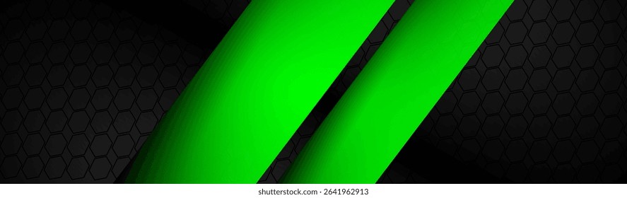 Abstract blue banner design vector, dynamic sporty horizontal background template for media promotion or web banner. vector