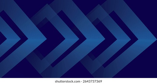 Abstract blue banner design vector, dynamic sporty horizontal background template for media promotion or web banner