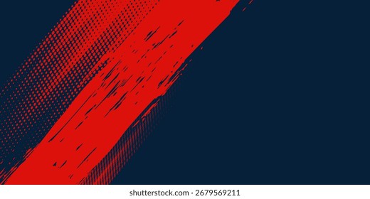 Vector de diseño de Anuncio azul Abstractas, fondo Horizontal deportivo dinámico premium
