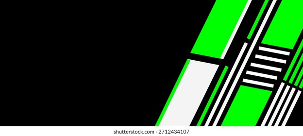 Vector de diseño de Anuncio azul Abstractas, Plantilla de fondo Horizontal deportivo dinámico para la promoción de medios o Anuncio de Web. Vector