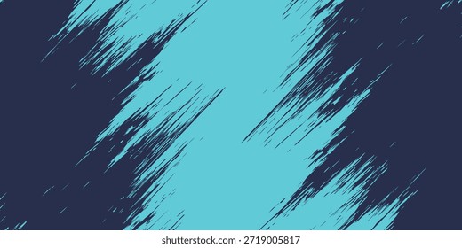 Vetor de design de banner azul abstrato, modelo de fundo horizontal esportivo dinâmico para promoção de mídia ou banner da Web	