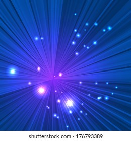 Abstract Blue Beams Background Space Your Stock Vector (Royalty Free ...