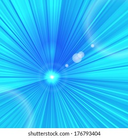 Abstract blue beams background with space for your design