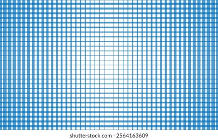 abstract blue big to small plaid line pattern.