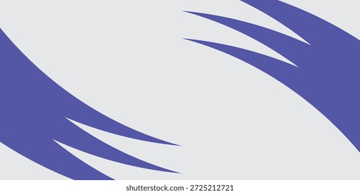 Abstractas Ilustración vectorial de pájaro azul con un diseño de logotipo de negocios con líneas de cinta curvas y conceptos de onda de agua para un fondo de Anuncio de empresa profesional o Plantilla de Web