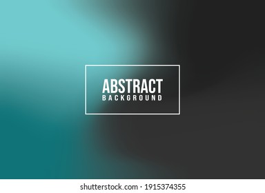 Abstract Blue and black blurred gradient background. Vector illustration. Ecology concept for your graphic design, banner or poster