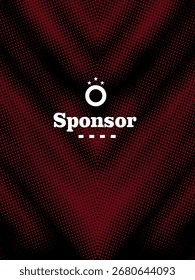 Fondo de textura de semitono negro azul Abstractas con marcador de posición de patrocinador, perfecto para carteles, volantes, eventos, marca moderna y diseño publicitario.