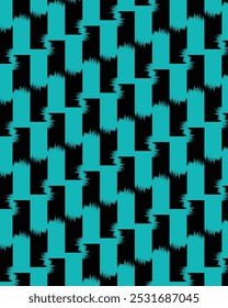 Abstrato azul e preto jersey padrão design vetor ilustração.