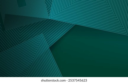 Abstract  blue, black and light geometric gradient vector illustration background design. Template for web, poster, header, banner and wallpaper.