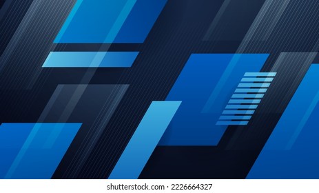 abstract blue and black are light pattern with the gradient is the with floor wall metal texture soft tech diagonal background black dark clean modern.