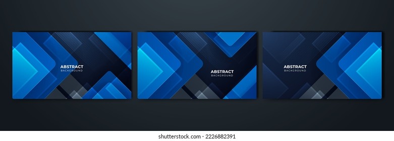 abstract blue and black are light pattern with the gradient is the with floor wall metal texture soft tech diagonal background black dark clean modern.