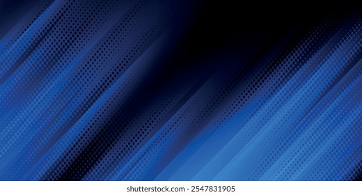 abstract blue and black are light pattern with the gradient is the with floor wall metal texture soft tech diagonal background black dark clean modern.