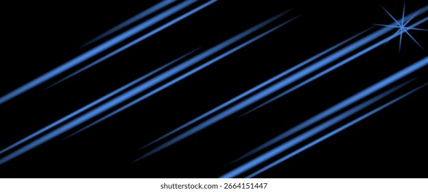 El azul abstracto y el negro son el patrón claro con el gradiente es el suelo con textura de metal de pared suave de la tecnología de fondo diagonal negro oscuro limpio moderno.