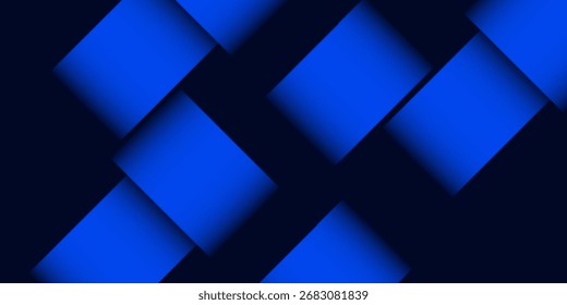 Abstract blue and black are light pattern with the gradient is the with floor wall metal texture soft tech simple abstract design