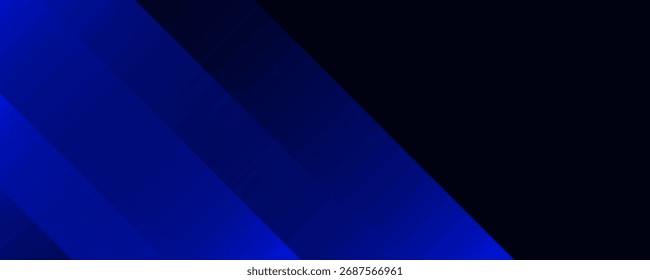 abstrato azul e preto são padrão de luz com o gradiente é o com parede de chão textura de metal suave tecnologicamente diagonal 