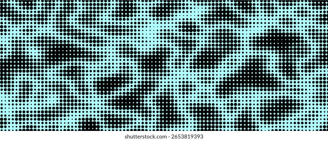 Abstractas fondo de semitono de textura azul y negro. Moderno