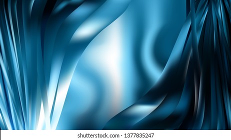 Abstract Blue Black and White Background