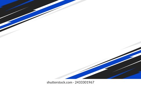 abstract blue and black with white empty space for your text