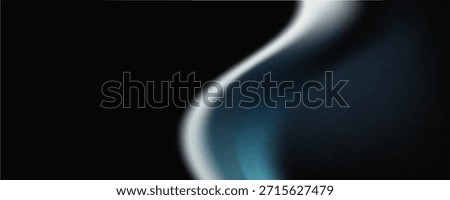 Abstract Blue black white Gradient Background With Noise Grain Texture. Digital Web Design. Light Leak rough coarse Effect Overlay background. Photo overlay. Easy to add as Overlay or Screen Filter

