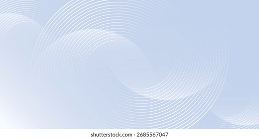 Abstract blue blend modern background with circle elements. good simple art illustrstions