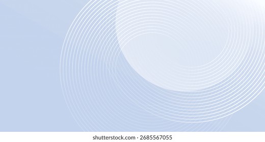 Abstract blue blend modern background with circle elements. good
