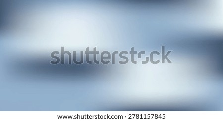 Abstract Blue Blur Background With Soft Gradient and Calm Minimal Texture for Design