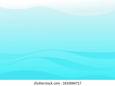 Abstrakte, blaue unscharfe Hintergrund, Vektorgrafik.