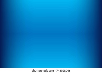Abstract blue blur color gradient background for graphic design. Vector illustration.